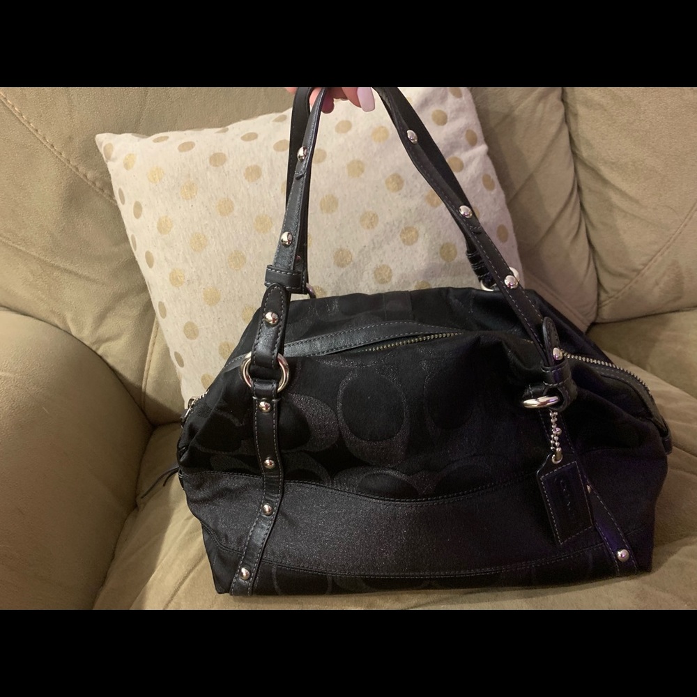 Coach fabric bag